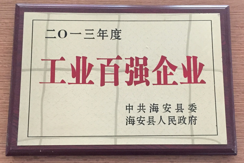 2013年度工业百强企业